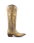 Bota Flora Piel Ice Gold Lozen