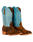Bota Sierra Oval Cuello De Toro Miel Lozen