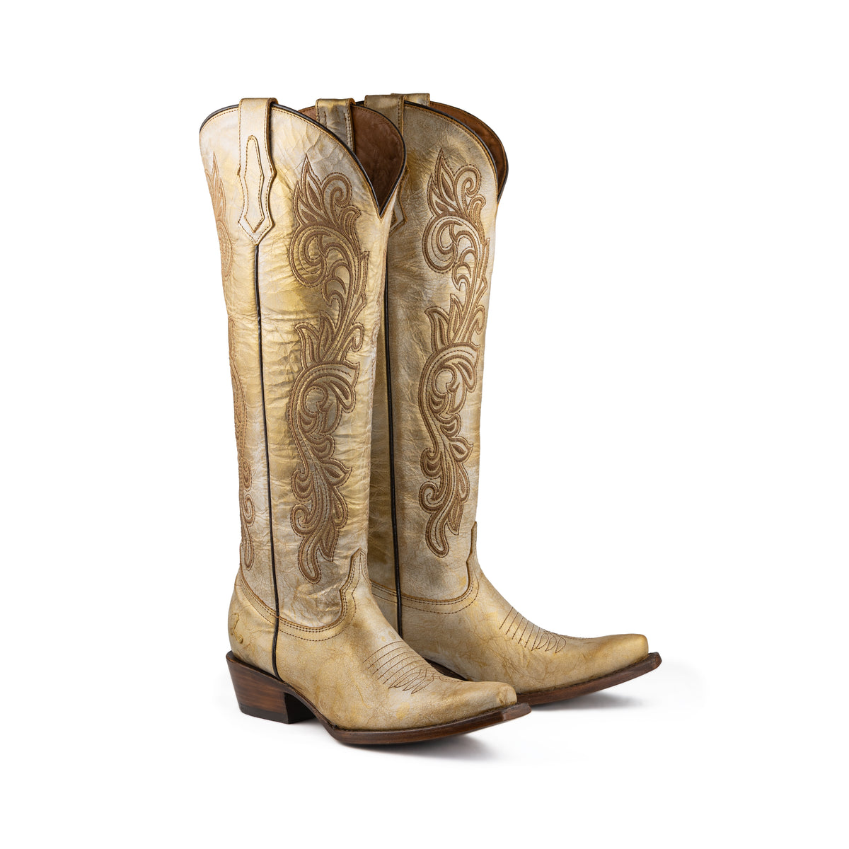 Bota Flora Piel Ice Gold Lozen