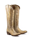 Bota Flora Piel Ice Gold Lozen