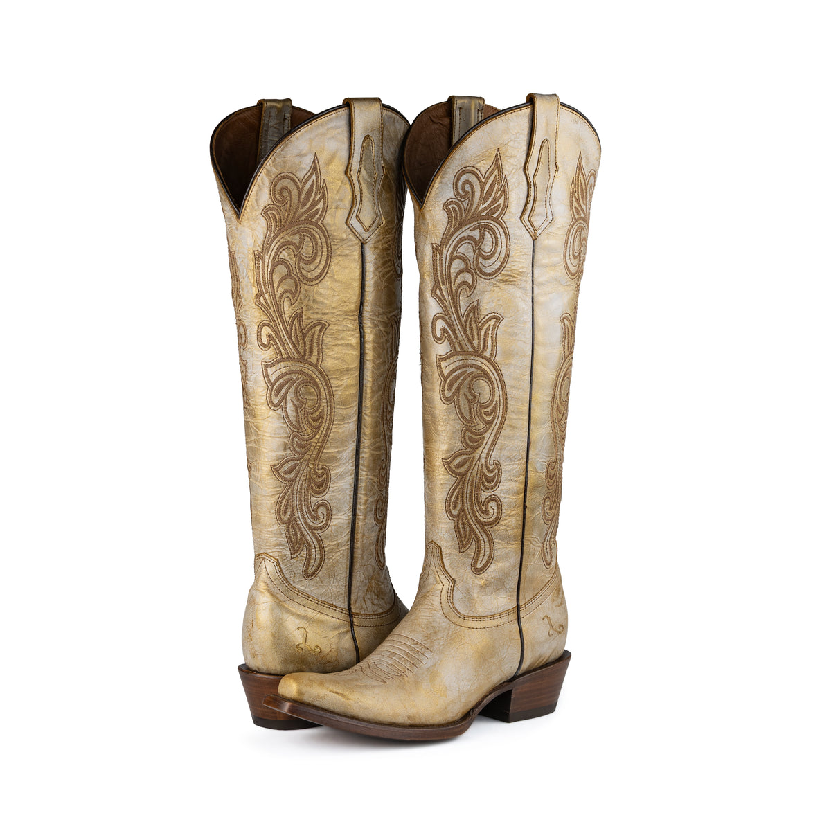 Bota Flora Piel Ice Gold Lozen