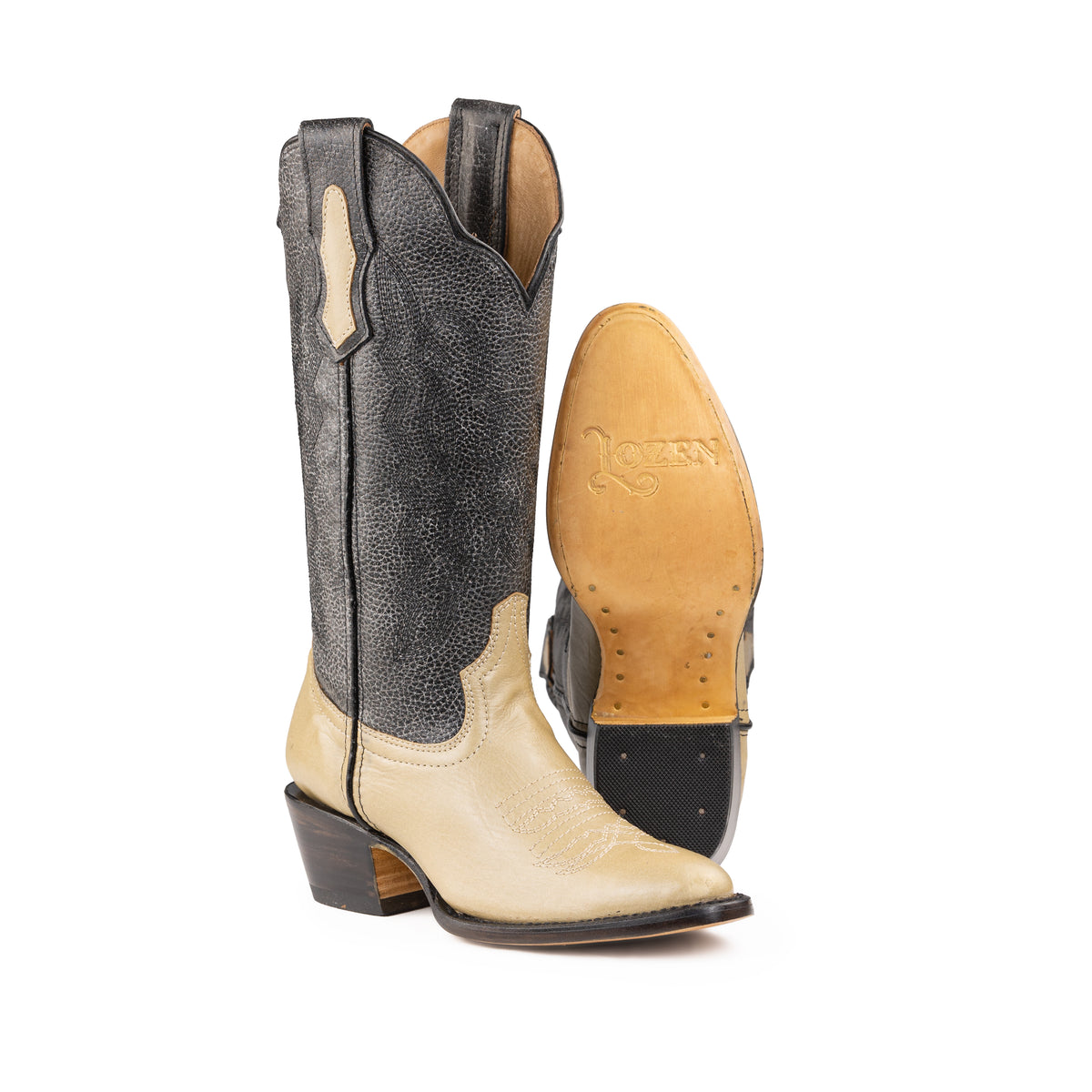 Bota Sierra Angel Lozen Becerro Oro-Bitono