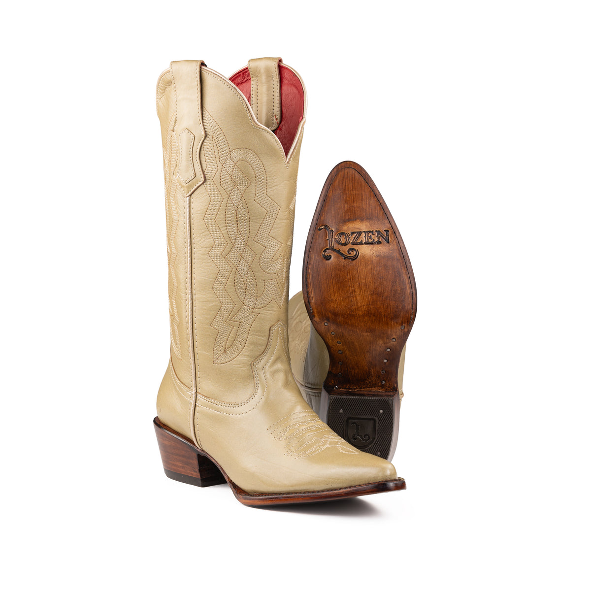 Bota Sierra Angel Lozen Becerro Oro