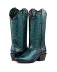 Bota Sierra Angel Lozen Cabra Verde Metalico