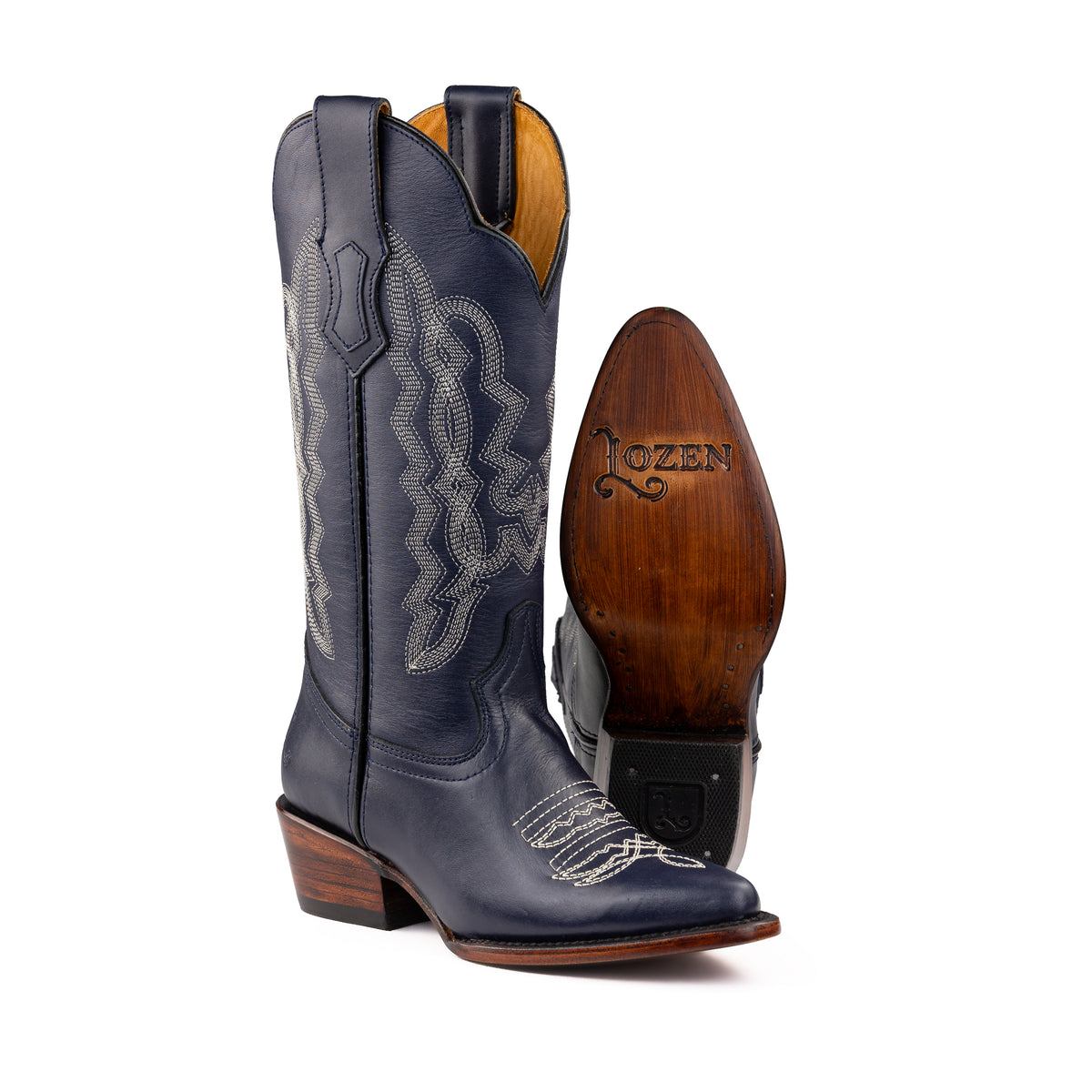 Bota Sierra Angel Lozen Atanado Azul