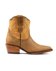 Botin Velvet Ringle Lozen Crazy Miel