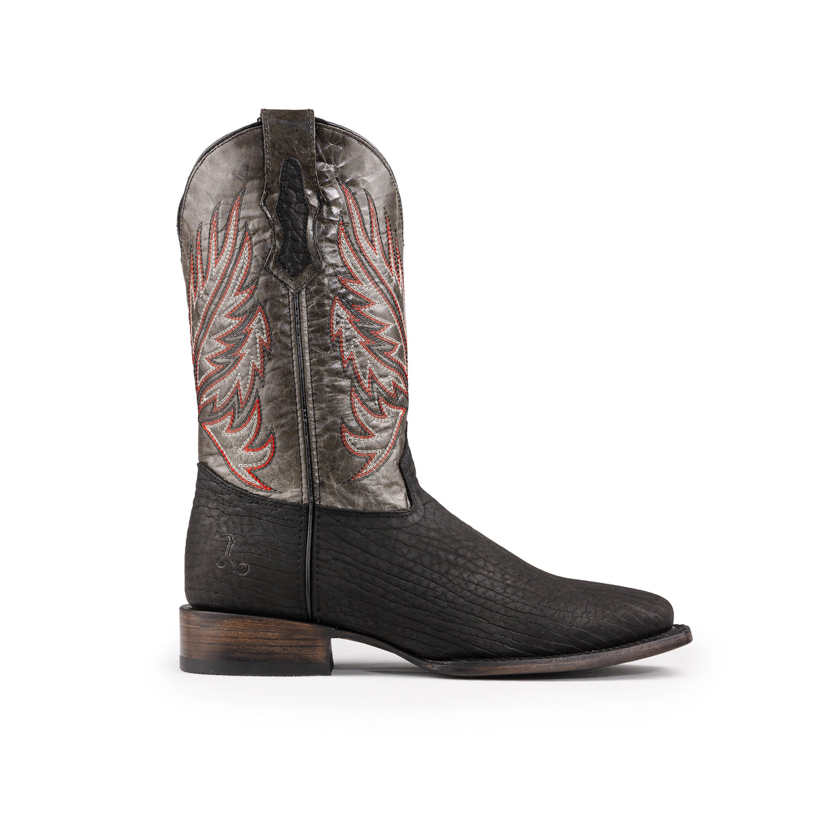 Bota Yaret Rodeo Cuello De Toro Negro Lozen