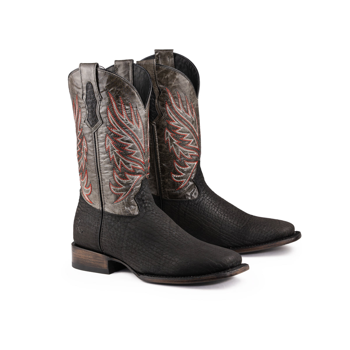 Bota Yaret Rodeo Cuello De Toro Negro Lozen