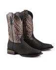 Bota Yaret Rodeo Cuello De Toro Negro Lozen