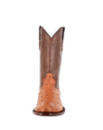 Bota Oval Exótica Avestruz Lozen