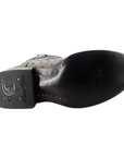 Bota Oval Exótica Avestruz Lozen
