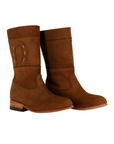 Bota Escaramuza Niña Nobuck