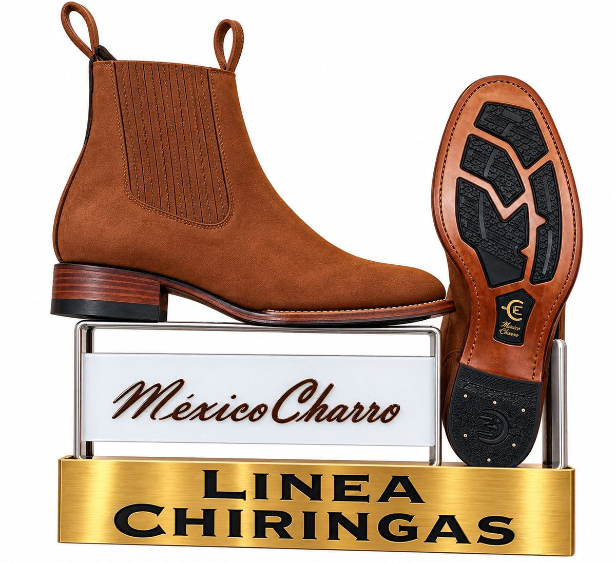 Botin Charro Chiringas Welt Nobuck Cebada